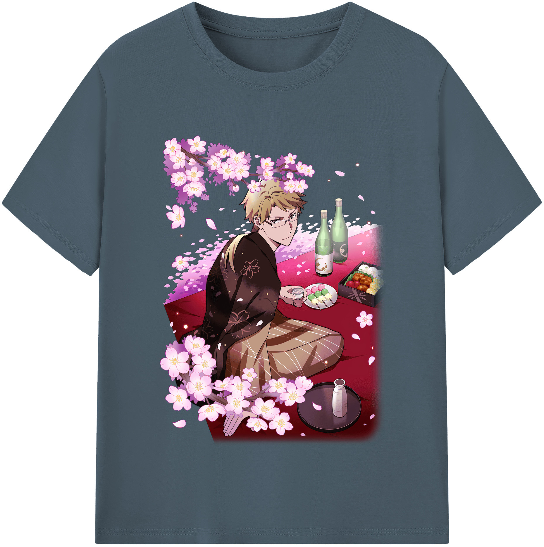 （画像用） 文豪ストレイドッグス Bungo Stray Dogs 綿100％半袖Tシャツ（フロントプリント）